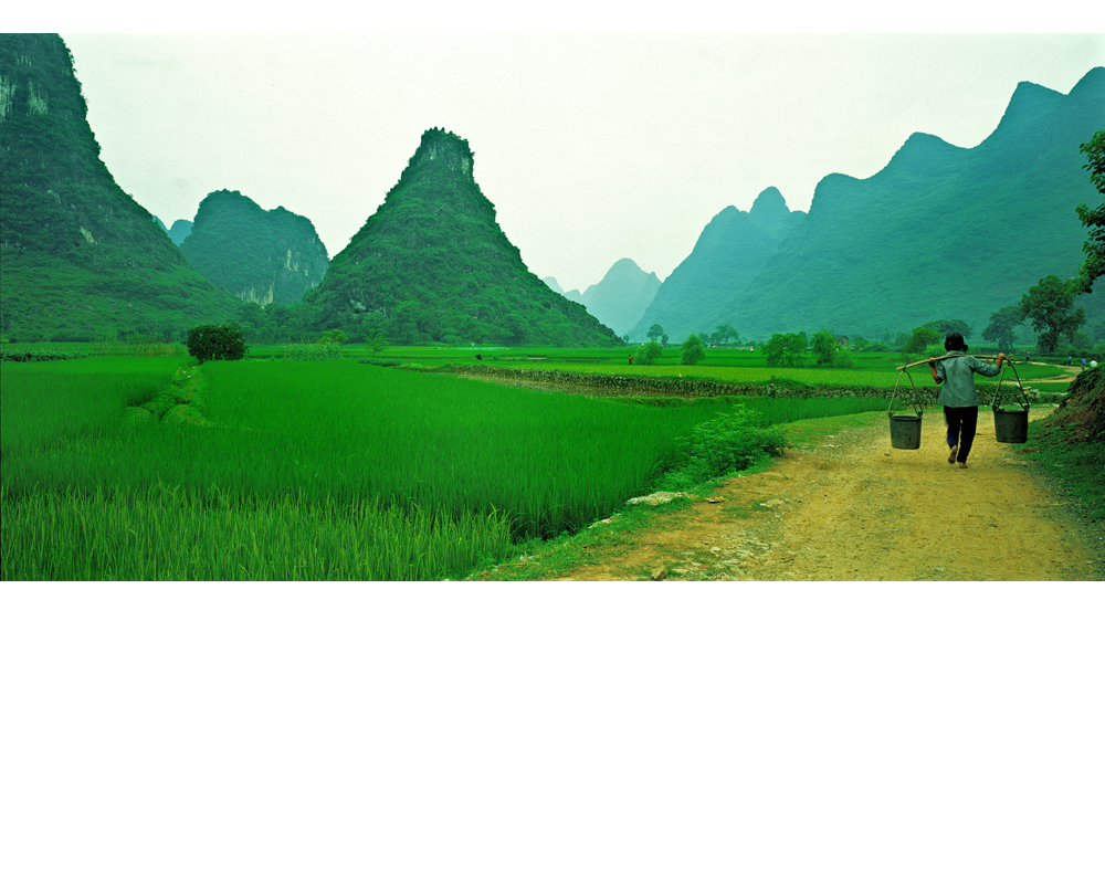 Yangshoo China Harvest time photo by Raoul Butler
